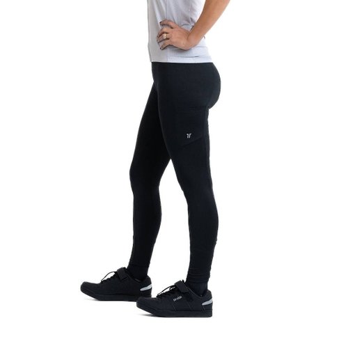 Calça Bicicleta Ciclismo DaMatta Feminina Eco Gel Preto