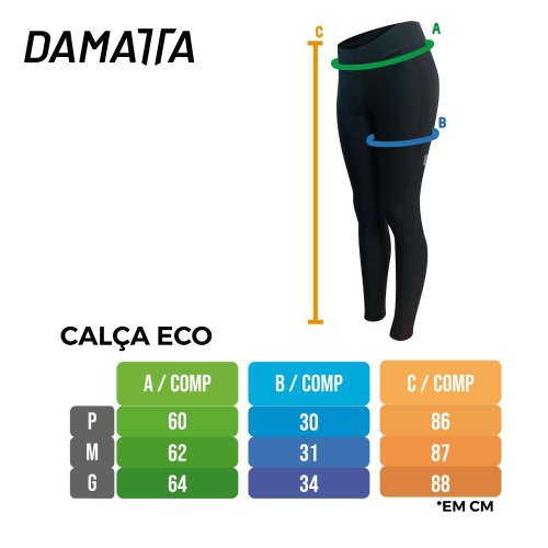 Calça Bicicleta Ciclismo DaMatta Feminina Ride Gel Preto
