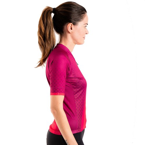 Camisa Ciclismo Bicicleta DaMatta Feminina Chamois Pink