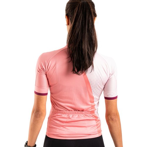 Camisa Ciclismo Bicicleta DaMatta Feminina Chamois Rosa