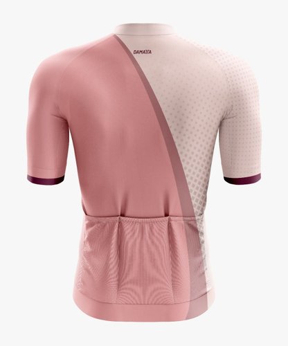 Camisa Ciclismo Bicicleta DaMatta Feminina Chamois Rosa