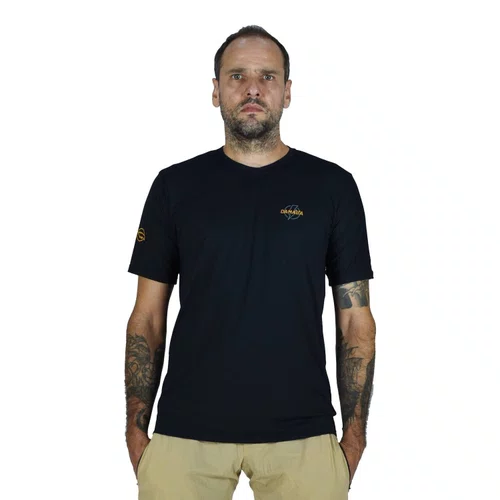 Camisa Bike Electric Poliamida Curta - Preta