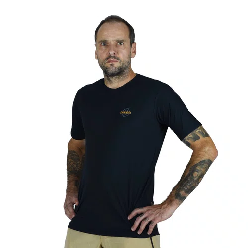 Camisa Bike Electric Poliamida Curta - Preta