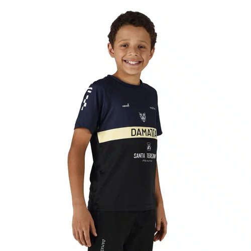 Camisa Bike Infantil Brasão Manga Curta - Azul