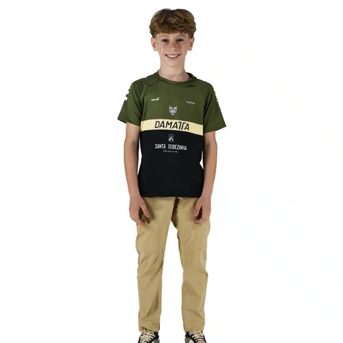 Camisa Bike Infantil Brasão Manga Curta - Verde