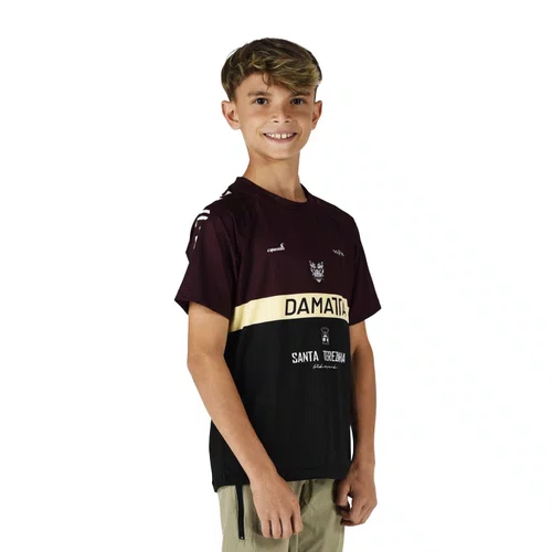 Camisa Bike Infantil Brasão Manga Curta - Vinho
