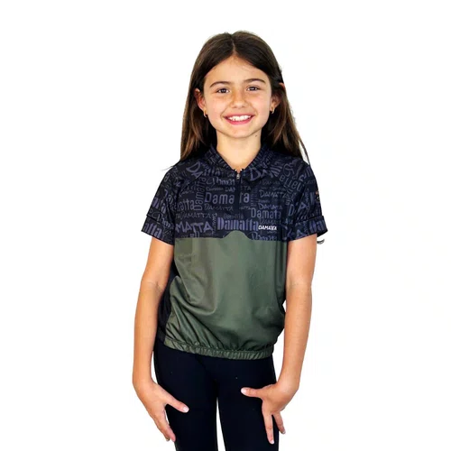 Camisa Bike Infantil H&H Manga Curta - Verde