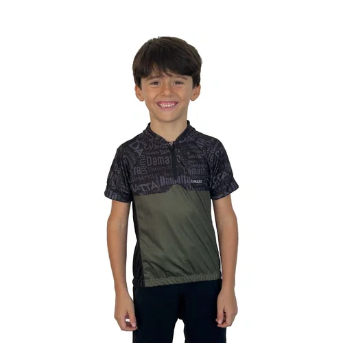 Camisa Bike Infantil H&H Manga Curta - Verde