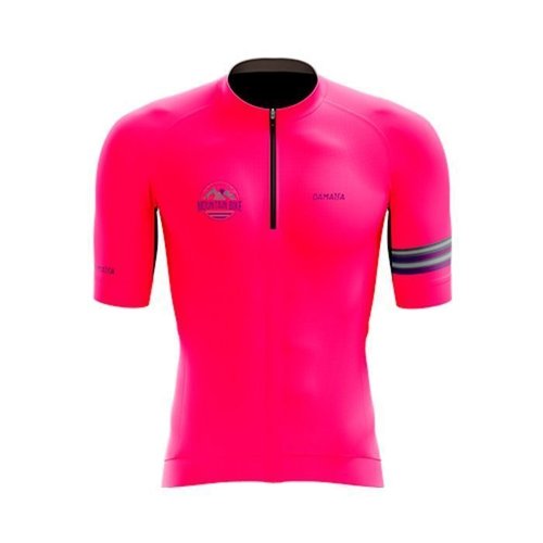 Camisa Ciclismo Bicicleta DaMatta Infantil Mtb Mountain Bike Pink