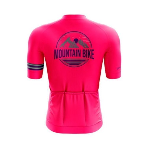 Camisa Ciclismo Bicicleta DaMatta Infantil Mtb Mountain Bike Pink