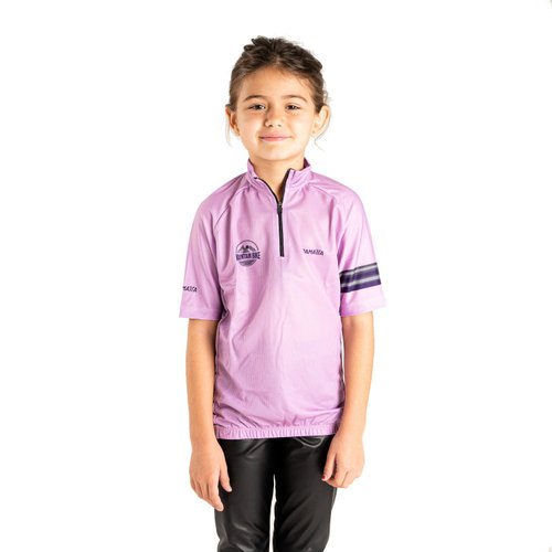 Camisa Ciclismo Bicicleta DaMatta Infantil Mtb Mountain Bike Rosa