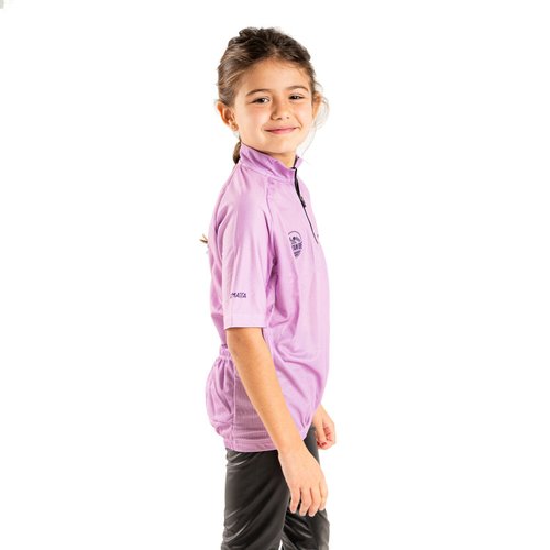 Camisa Ciclismo Bicicleta DaMatta Infantil Mtb Mountain Bike Rosa