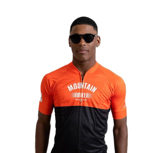 Camisa Ciclismo Bicicleta DaMatta Mountain Bike Laranja