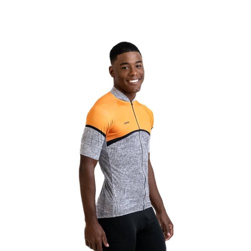 Camisa Ciclismo Bicicleta DaMatta Retro Laranja - M