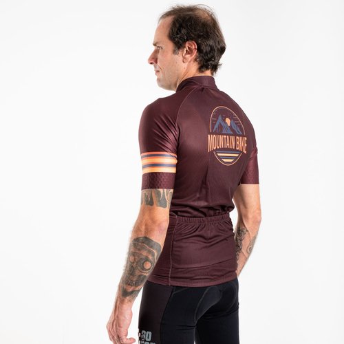 Camisa Ciclismo Bicicleta DaMatta Mountain Bike Vermelho
