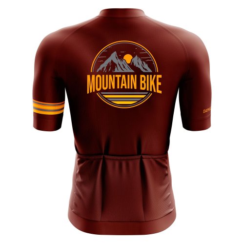 Camisa Ciclismo Bicicleta DaMatta Mountain Bike Vermelho
