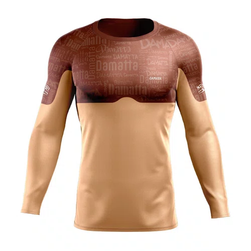 Camisa Enduro H&H Manga Longa - Marrom