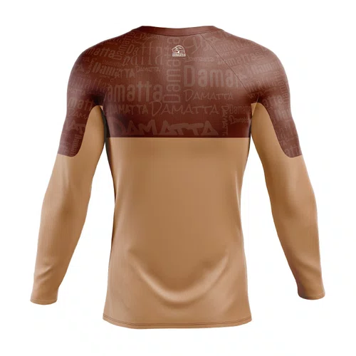 Camisa Enduro H&H Manga Longa - Marrom