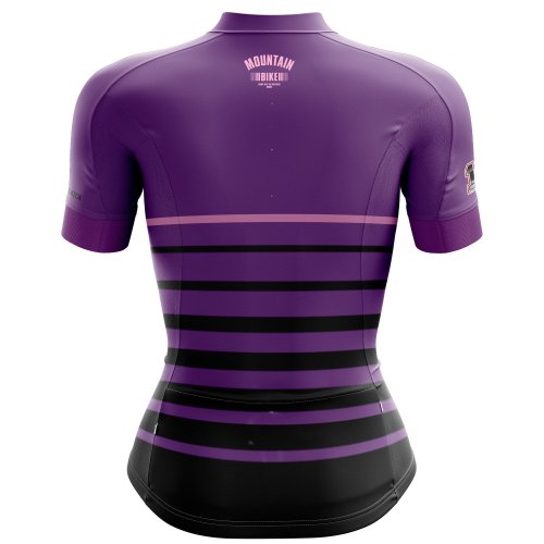 Camisa Ciclismo Bicicleta DaMatta Feminina Mountain Bike Roxo