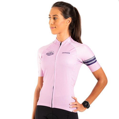 Camisa Ciclismo Bicicleta DaMatta Mountain Bike Feminina Rosa
