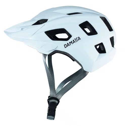 Capacete DaMatta Enduro MTB, E-Bike, Gravel e Ciclismo In-Mold - Branco