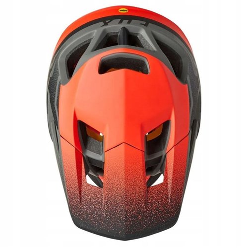 Capacete Fox Proframe Ciclismo Bike Preto/Laranja