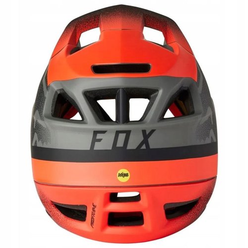 Capacete Fox Proframe Ciclismo Bike Preto/Laranja