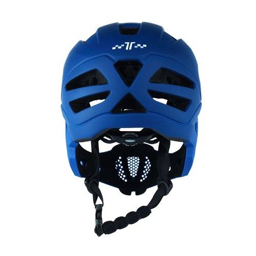Capacete Infantil DaMatta Ciclismo Bicicleta Fullface Azul - M