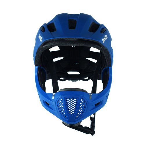 Capacete Infantil DaMatta Ciclismo Bicicleta Fullface Azul - M