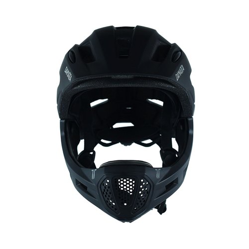 Capacete Infantil DaMatta Ciclismo Bicicleta Fullface Preto - M