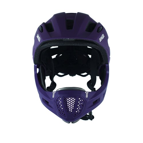 Capacete Infantil DaMatta Ciclismo Bicicleta Fullface Roxo - M