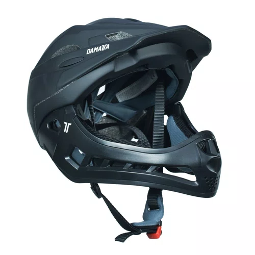 Capacete Infantil DaMatta Racer Fechado - Preto