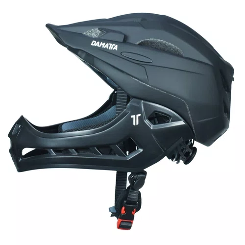 Capacete Infantil DaMatta Racer Fechado - Preto