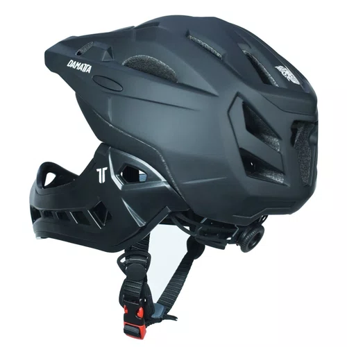 Capacete Infantil DaMatta Racer Fechado - Preto