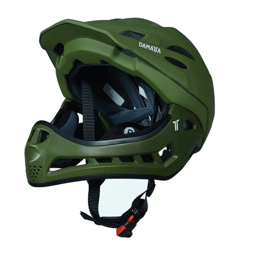 Capacete Infantil DaMatta Racer Fechado - Verde