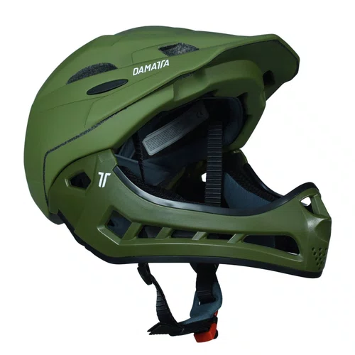 Capacete Infantil DaMatta Racer Fechado - Verde