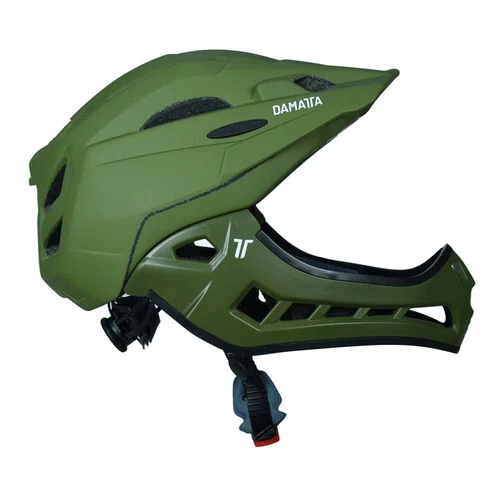 Capacete Infantil DaMatta Racer Fechado - Verde