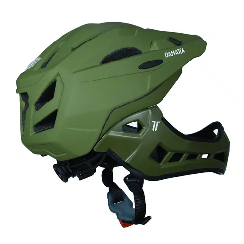 Capacete Infantil DaMatta Racer Fechado - Verde