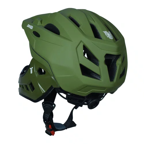 Capacete Infantil DaMatta Racer Fechado - Verde