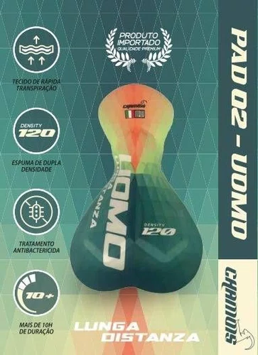 Forro Ciclismo Densidade 120 Importado Longa Distancia Masculino - Uomo