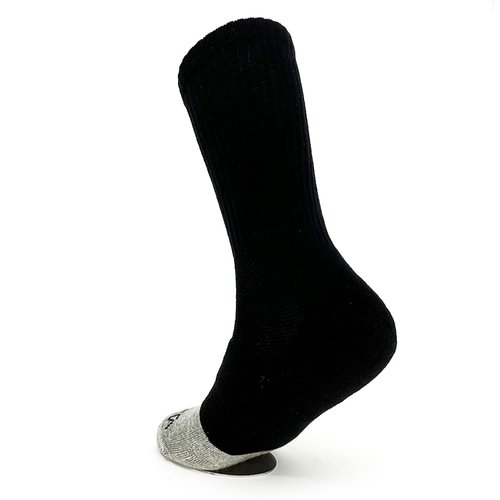 Kit 2 Pares Meia DaMatta Classic Algodão - Cinza e Preto