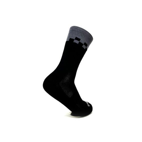 Kit 2 Pares Meia Race DaMatta Ciclismo Bicicleta Infantil - Cinza