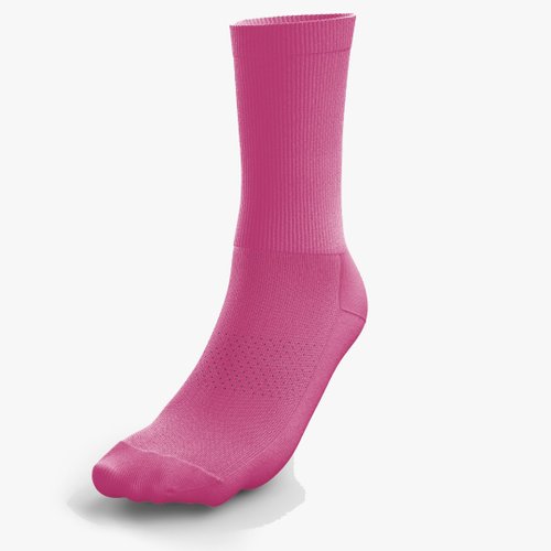 Kit 3 Pares Meia DaMatta Bicicleta Corrida Poliamida - Roxo e Pink