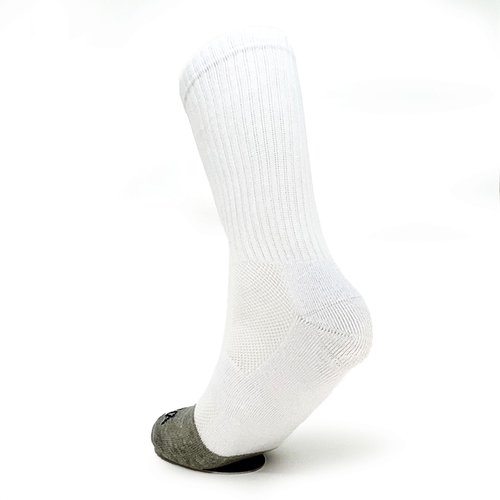 Kit 3 Pares Meia DaMatta Classic Algodão - Cinza e Branco