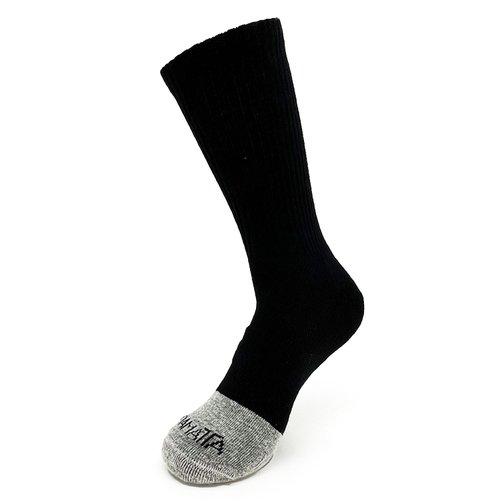 Kit 3 Pares Meia DaMatta Classic Algodão - Cinza e Preto
