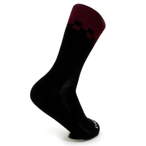 Kit 3 Pares Meia DaMatta Race Poliamida - Vinho
