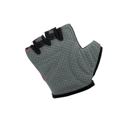 Luvas Infantil DaMatta Ciclismo Dedo Curto Rosa/Preto