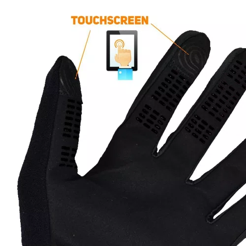 LUVA DE CICLISMO LONGA DAMATTA GRIP - PRETA