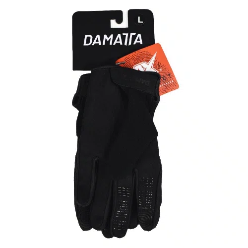 LUVA DE CICLISMO LONGA DAMATTA GRIP - PRETA