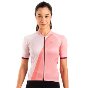 Camisa Ciclismo Bicicleta DaMatta Feminina Chamois Rosa